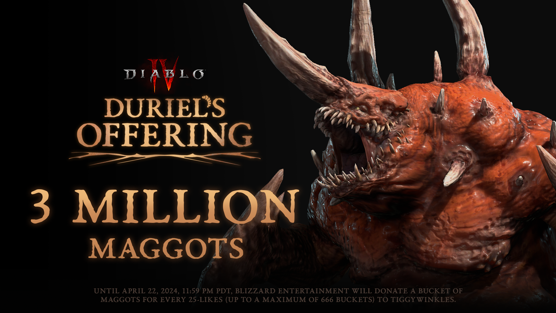 Shorty Award Nomination for Groundbreaking Fundraising Campaign, “Duriel’s Offering” Card Image